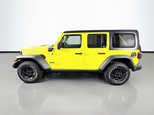 Used 2023 Yellow Jeep Willys 4xe image 4