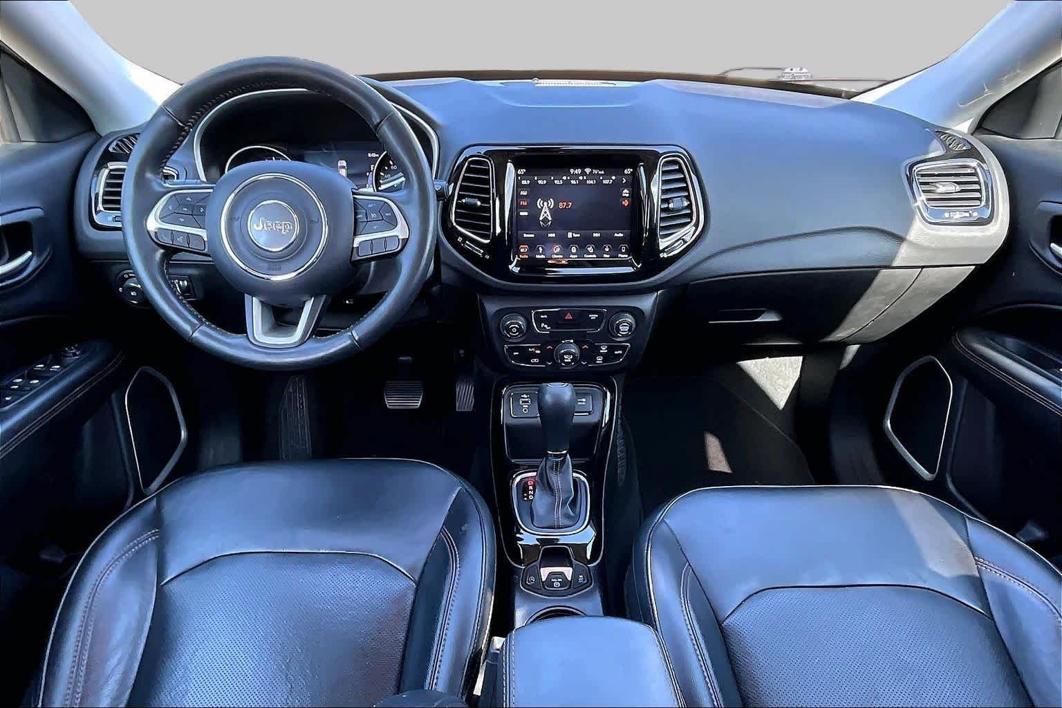 Used 2019 White Clearcoat Jeep Limited image 14