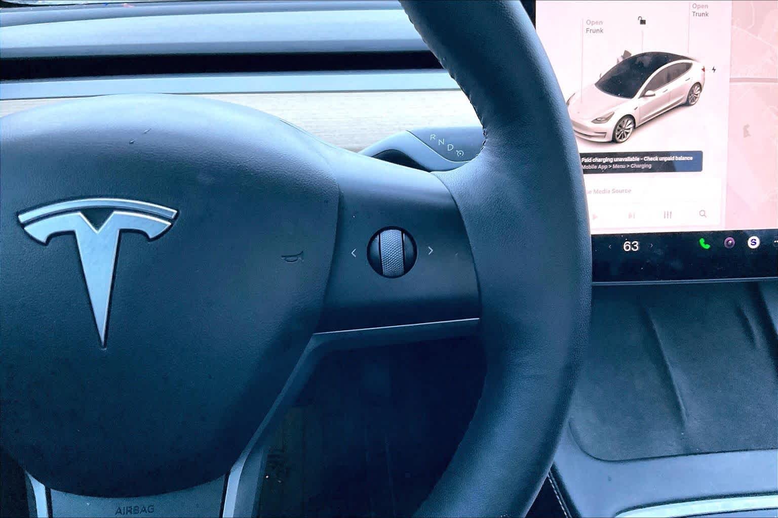 Used 2021 Pearl White Multi-Coat Tesla Long Range image 23