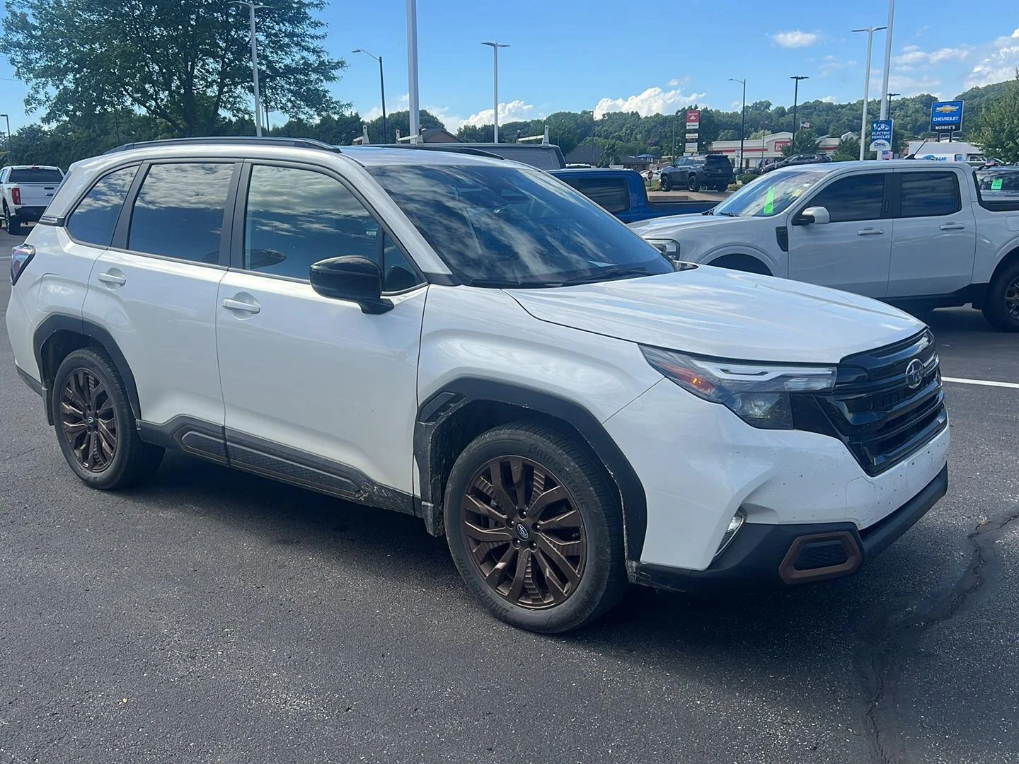 Used 2025 Subaru Forester Sport with VIN JF2SLDHC8SH494099 for sale in Winona, Minnesota
