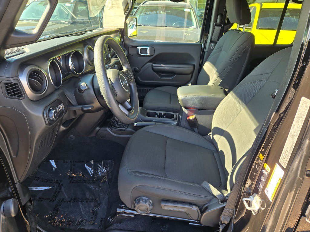 Used 2021 Black Clearcoat Jeep Unlimited Willys image 16