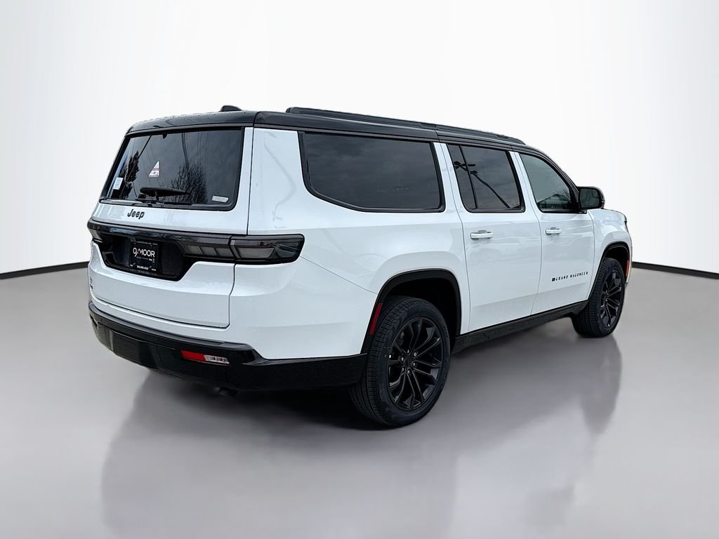 New 2026 Bright White Clear-Coat Exterior Paint Jeep Summit Obsidian image 4