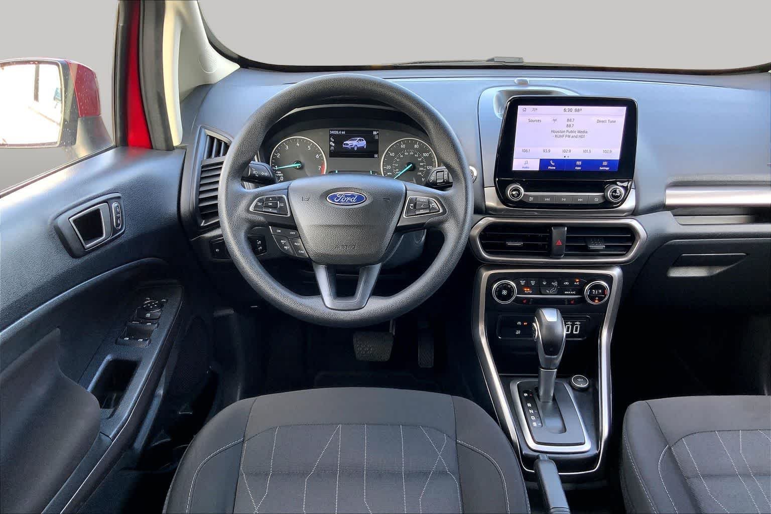 Used 2021 Ruby Red Metallic Tinted Clearcoat Ford SE image 6