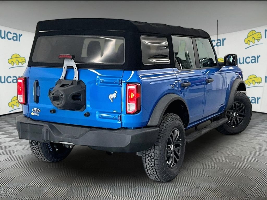 Used 2021 Blue Metallic Ford Base image 6