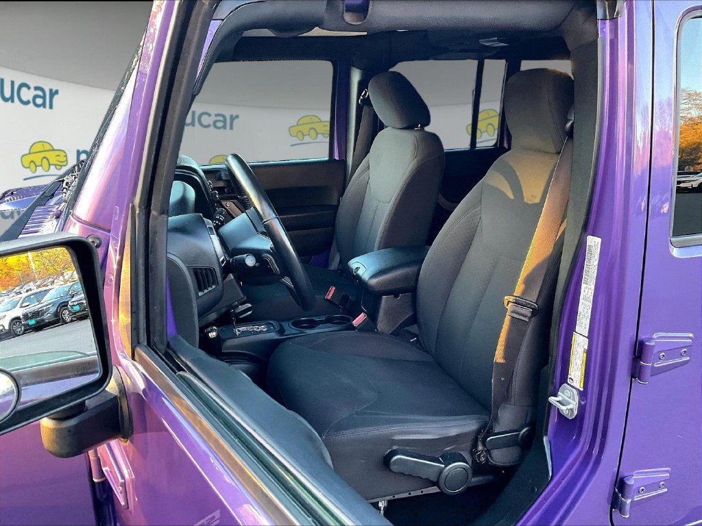 Used 2018 Xtreme Purple Pearlcoat Jeep Unlimited Sport image 10