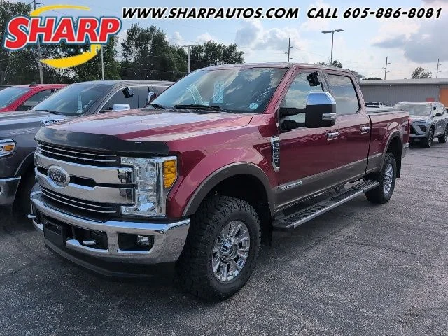 Used 2017 Red Ford Lariat image 1