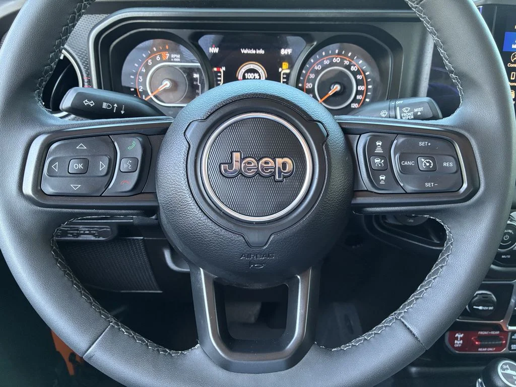 Used 2025 Orange Jeep Rubicon image 34