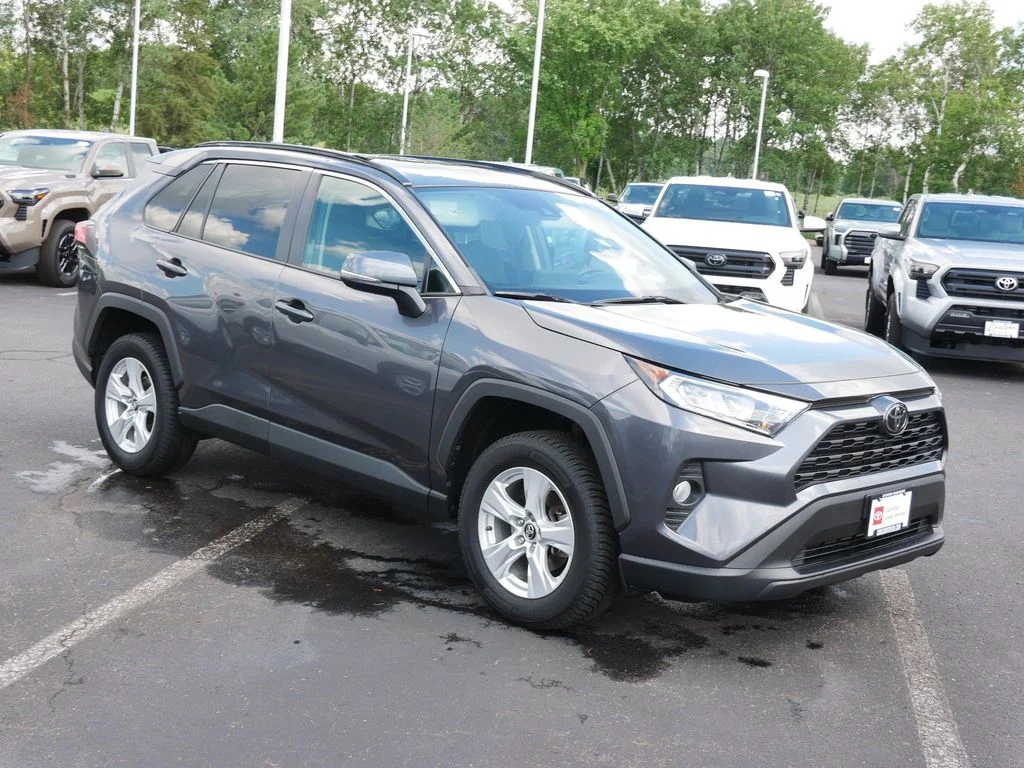 Certified 2021 Toyota RAV4 XLE with VIN 2T3P1RFV8MC149598 for sale in Minneapolis, Minnesota