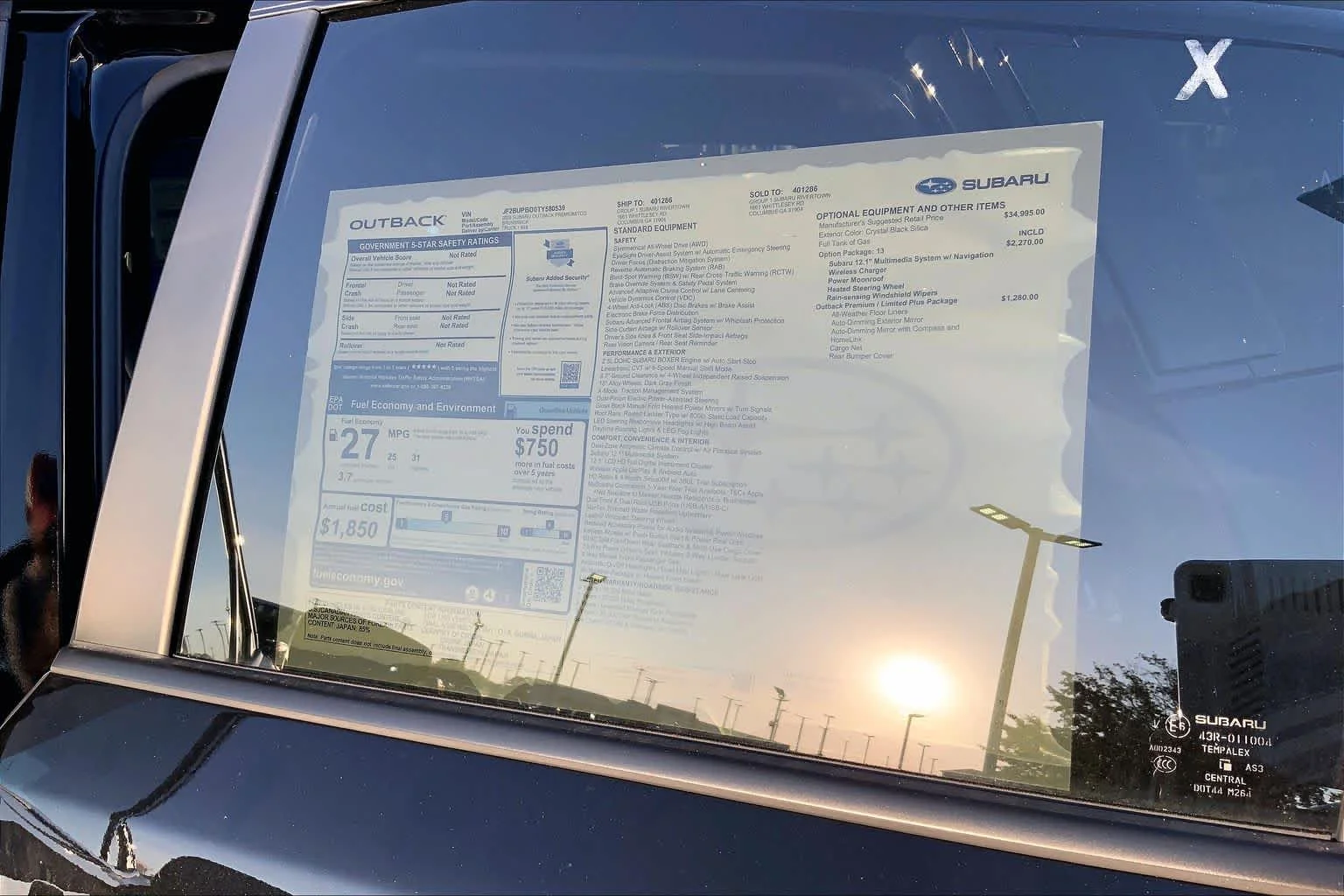 2026 Subaru Outback Premium - Photo 16
