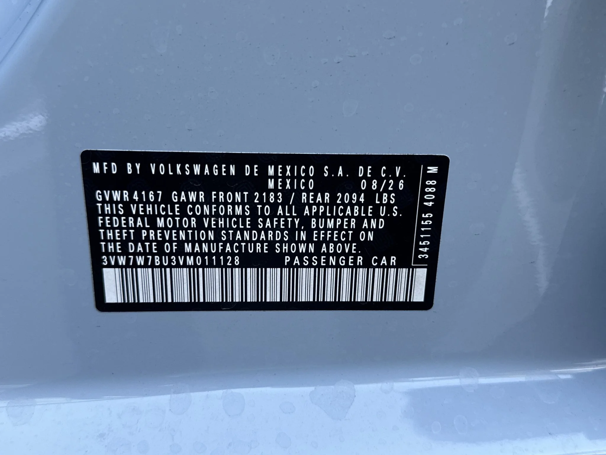 New 2027 Monument Gray Volkswagen SE image 35