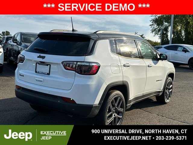 New 2025 Bright White Clear-Coat Exterior Paint Jeep Limited image 2