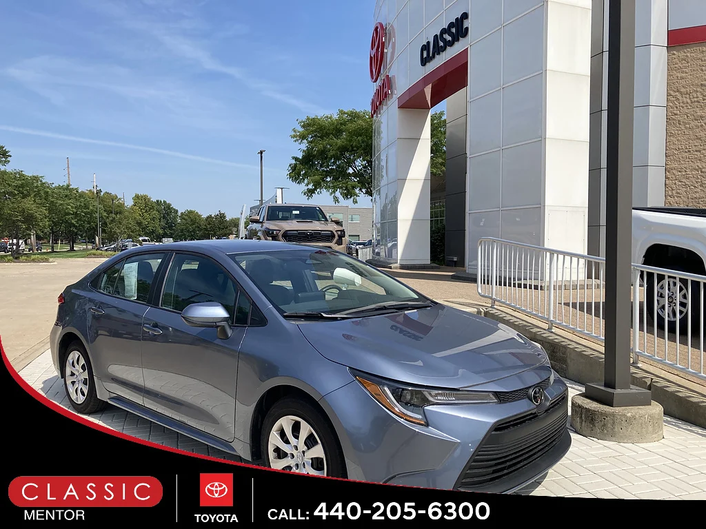Certified Used 2025 Celestite Toyota LE image 1