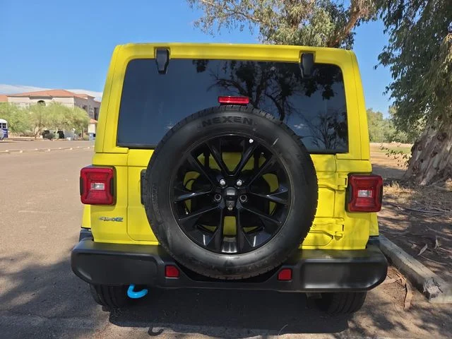 Used 2024 Yellow Jeep Sahara 4xe image 15