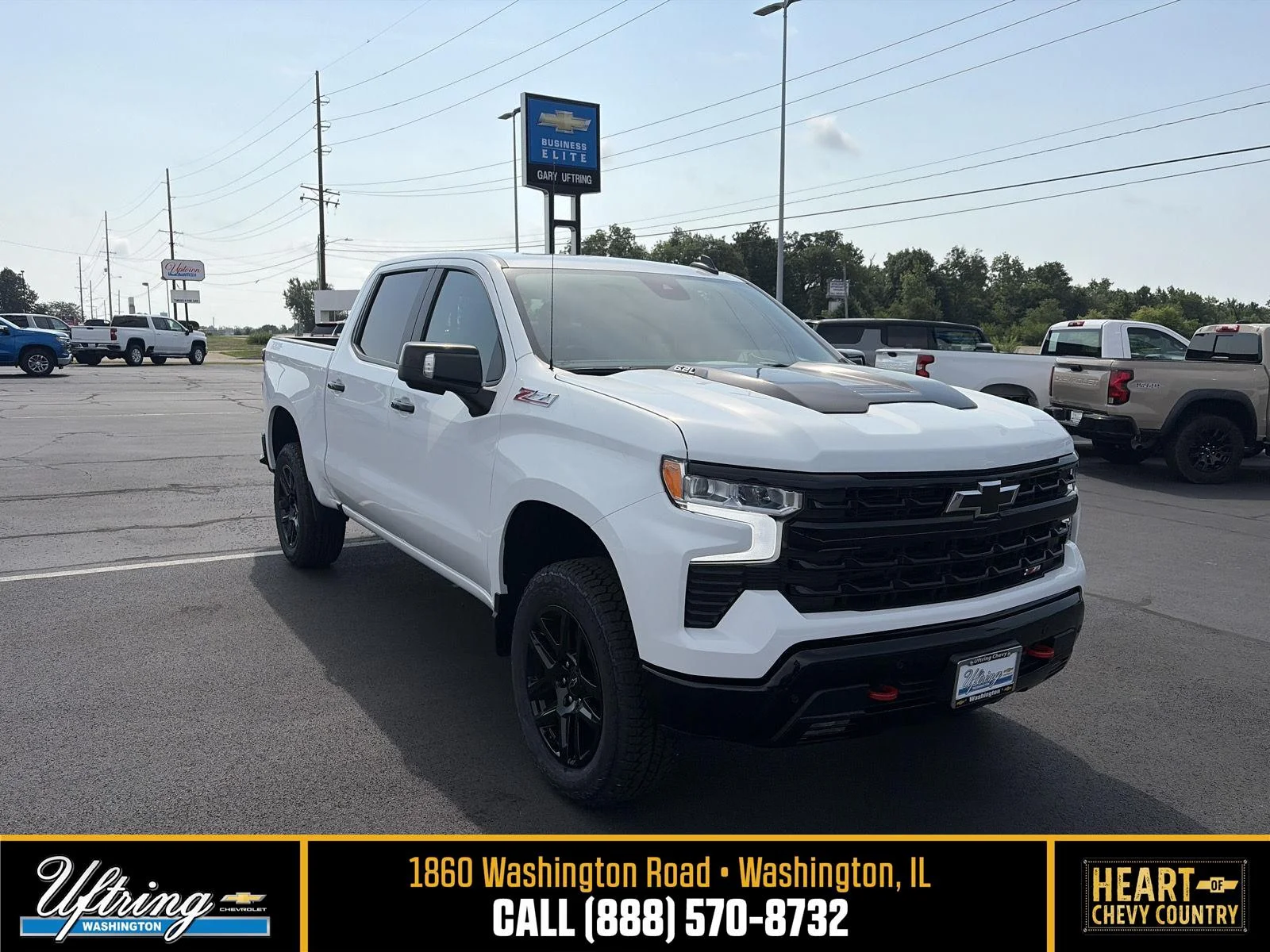 New 2026 Summit White Chevrolet LT Trail Boss image 1