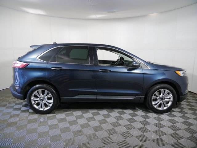 Certified Used 2023 Blue Ford Titanium image 9