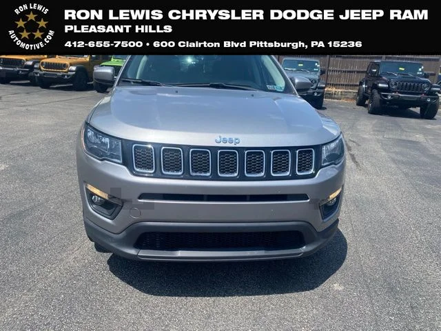 Certified Used 2020 Silver Jeep Latitude image 1