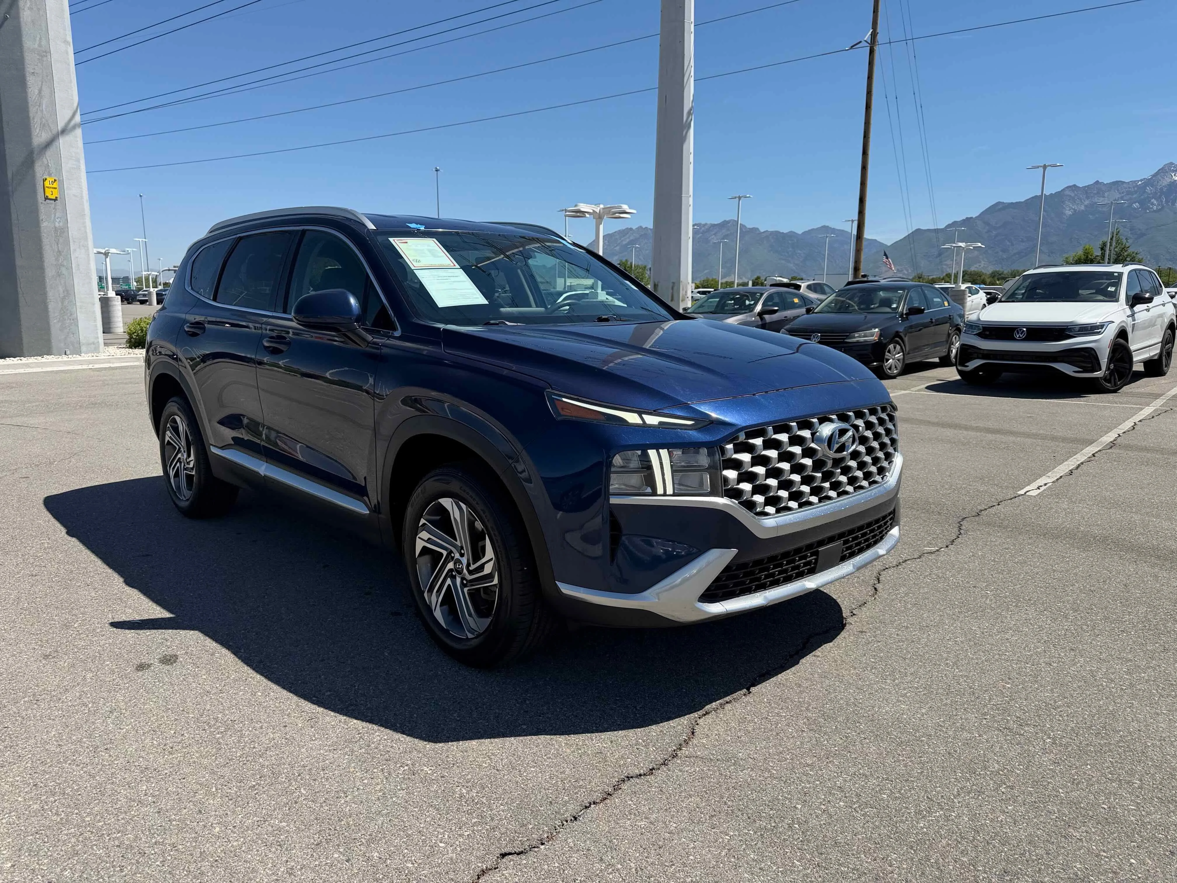Used 2021 Stormy Sea Hyundai SEL image 7