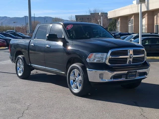 Used 2016 Brilliant Black Crystal Pearlcoat Ram Big Horn image 9