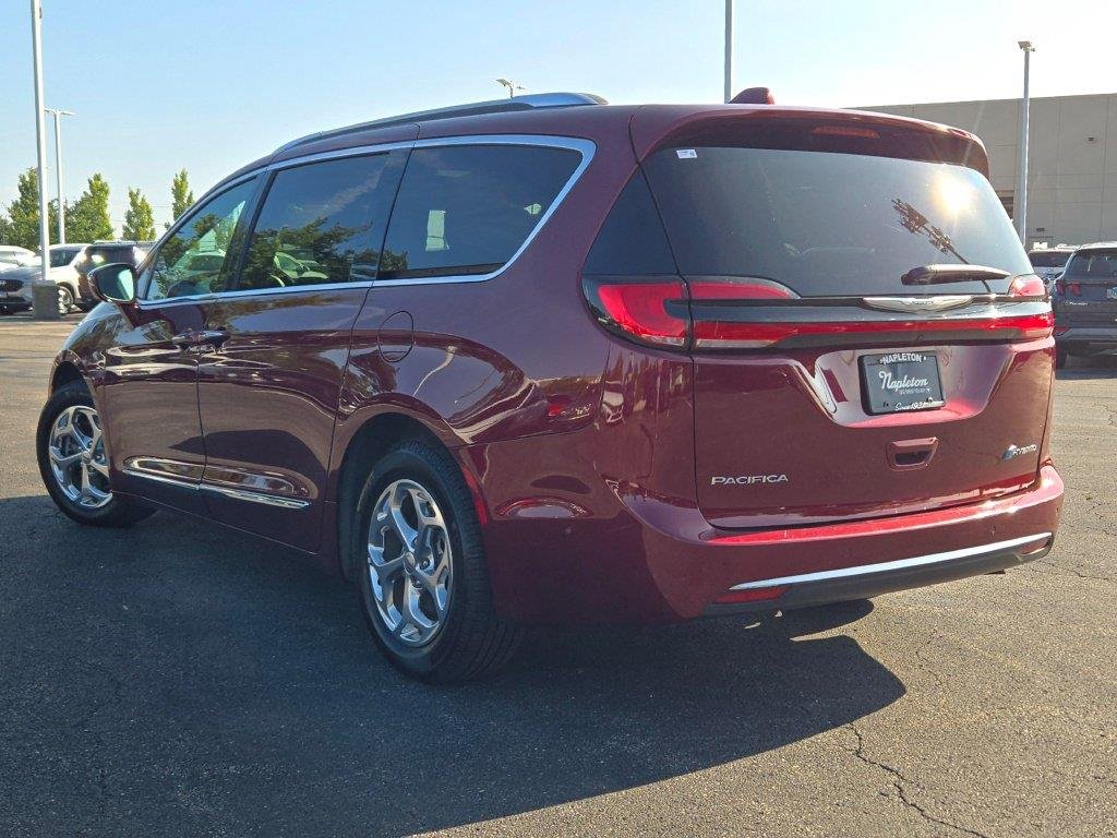 Used 2021 Velvet Red Pearlcoat Chrysler Hybrid Limited image 13