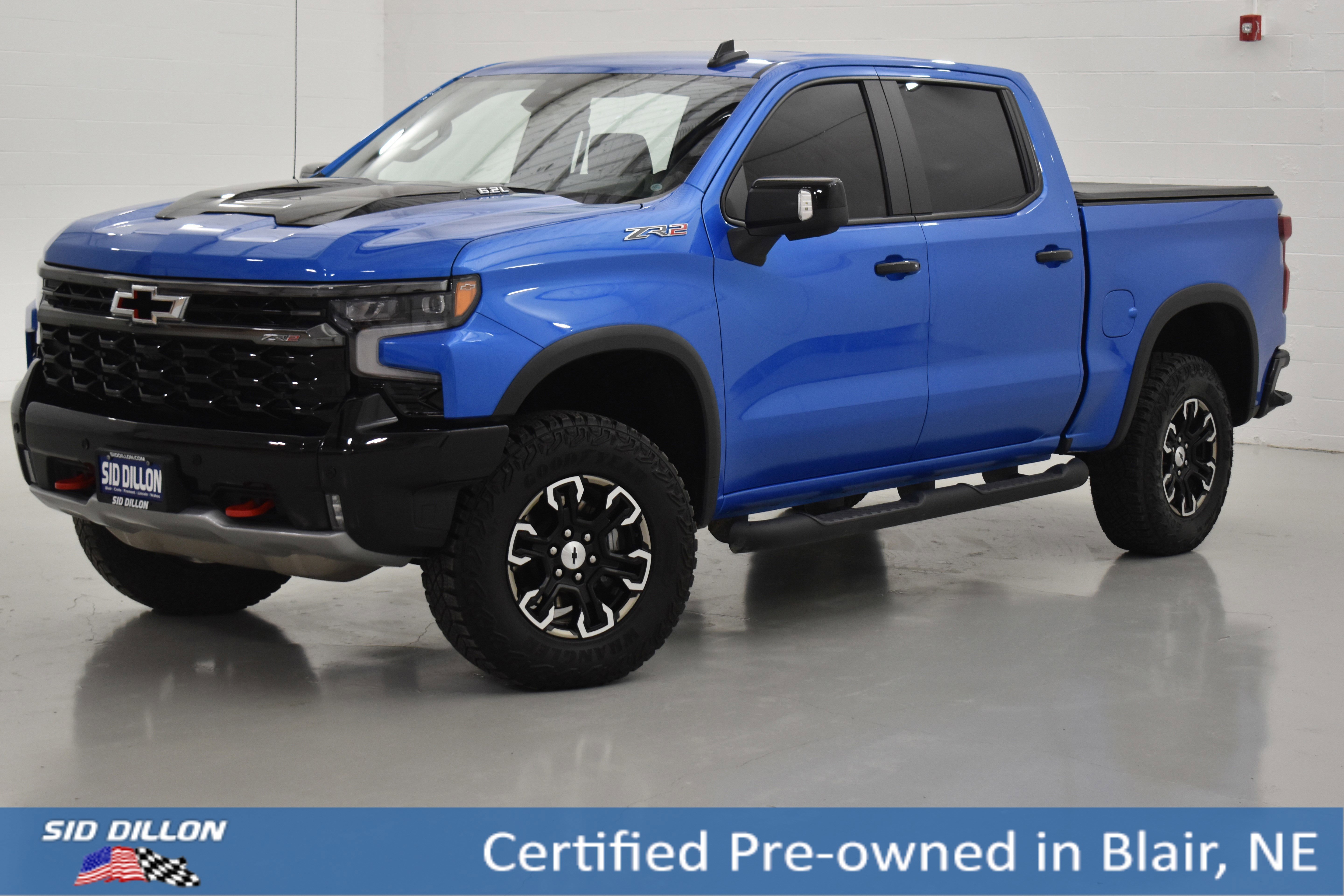 Certified Used 2026 Riptide Blue Metallic Chevrolet ZR2 image 1