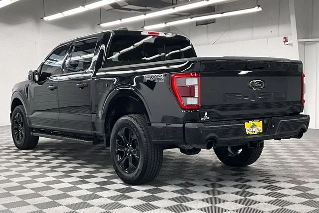 Used 2023 Agate Black Metallic Ford Lariat image 2