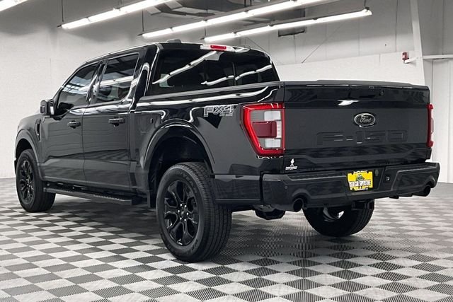 Used 2023 Agate Black Metallic Ford Lariat image 2