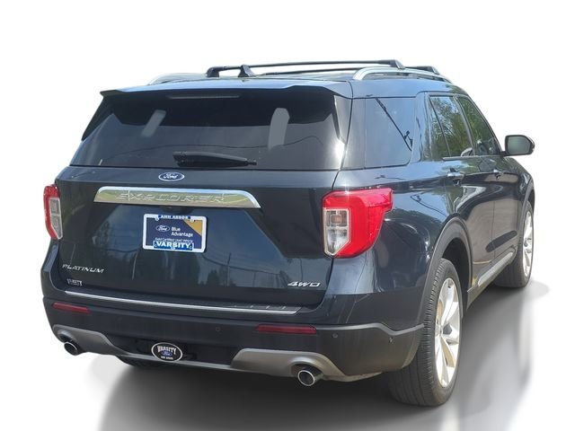 Certified Used 2023 Blue Metallic Ford Platinum image 4