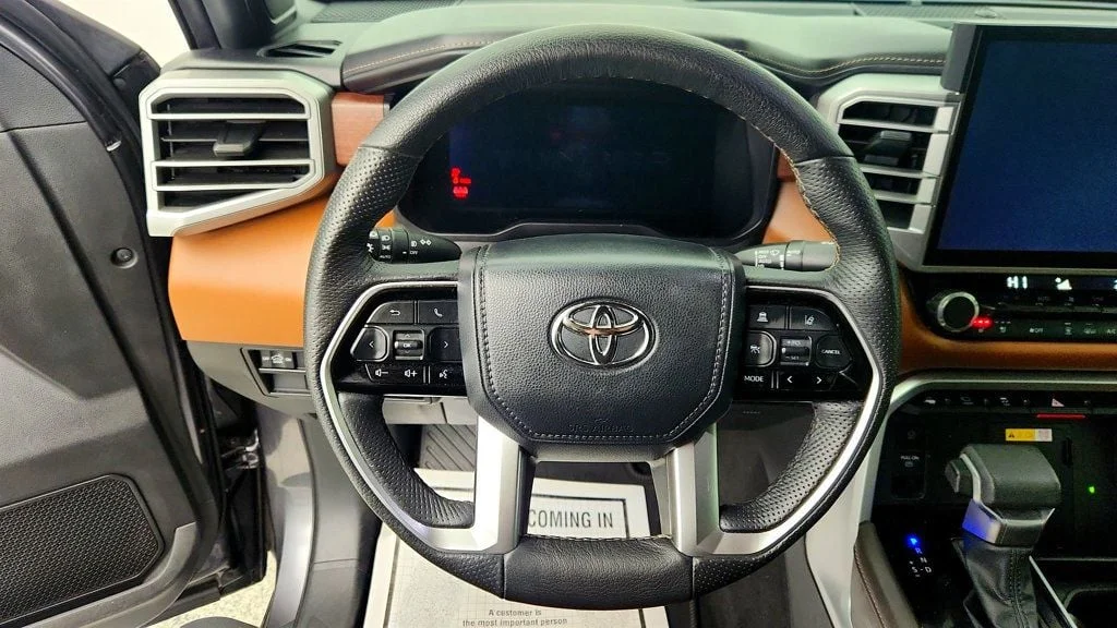 Used 2023 Magnetic Gray Metallic Toyota 1794 Edition CrewMax 5.5