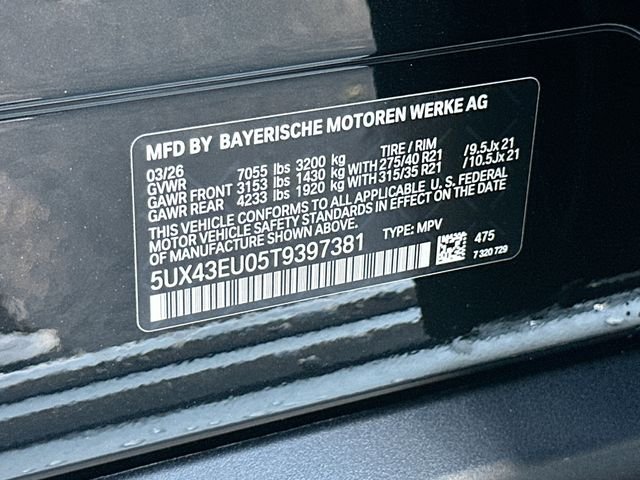 New 2026 Black BMW xDrive50e image 27