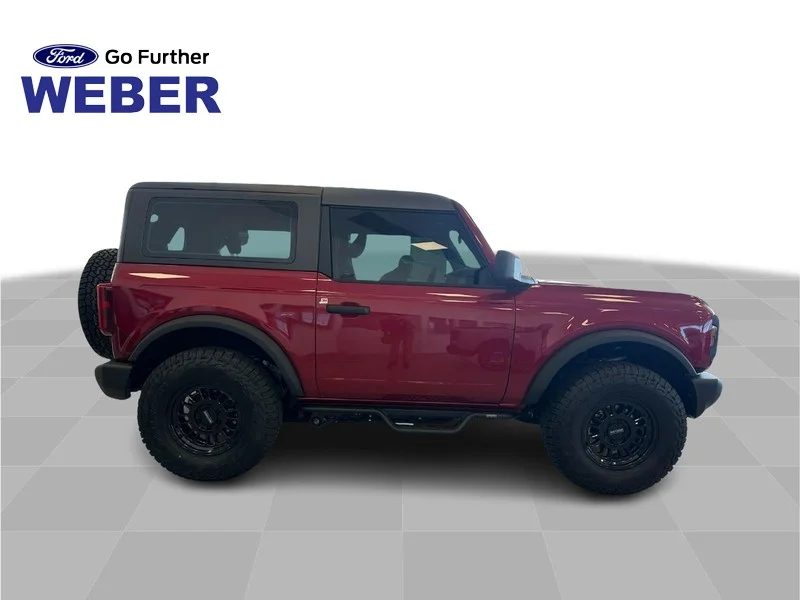 New 2025 Ruby Red Metallic Tinted Clearcoat Ford Base 2 Door 4x4 image 1