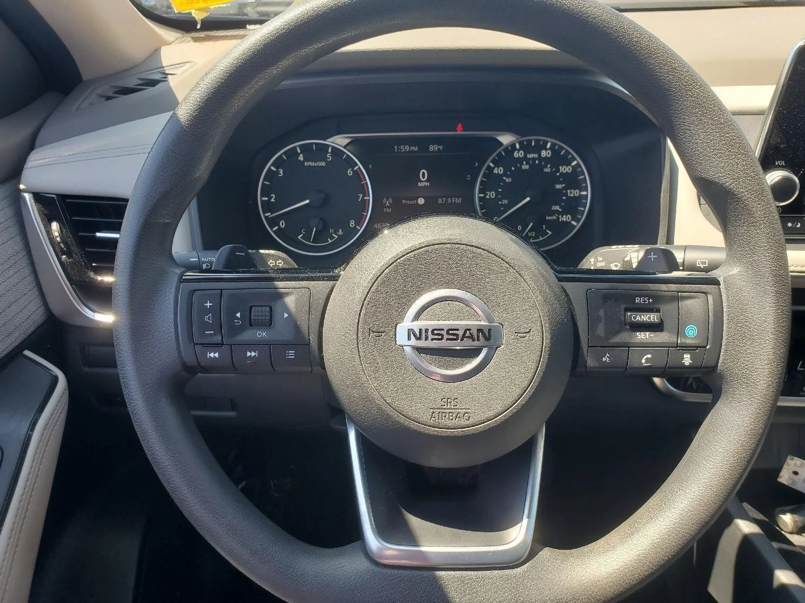 Used 2021 Caspian Blue Metallic Nissan SV image 8