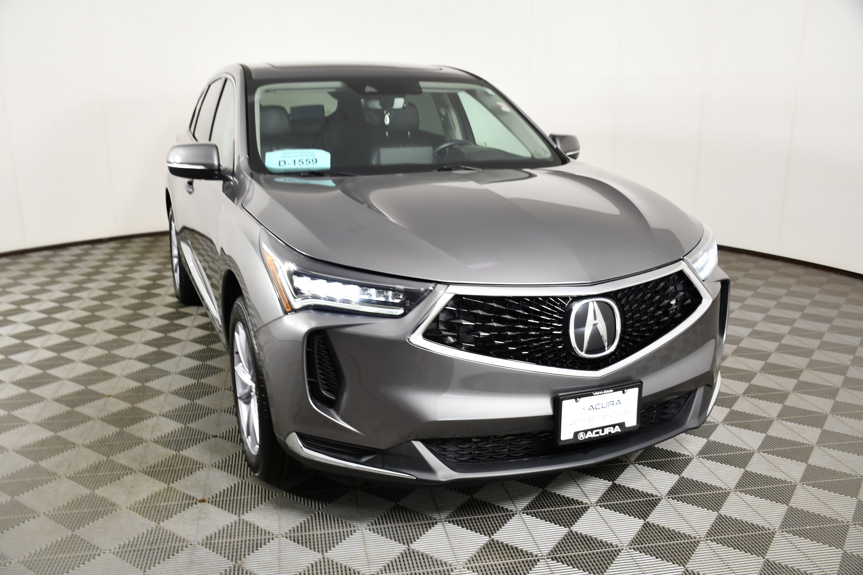 Certified Used 2023 Liquid Carbon Metallic Acura Base image 3