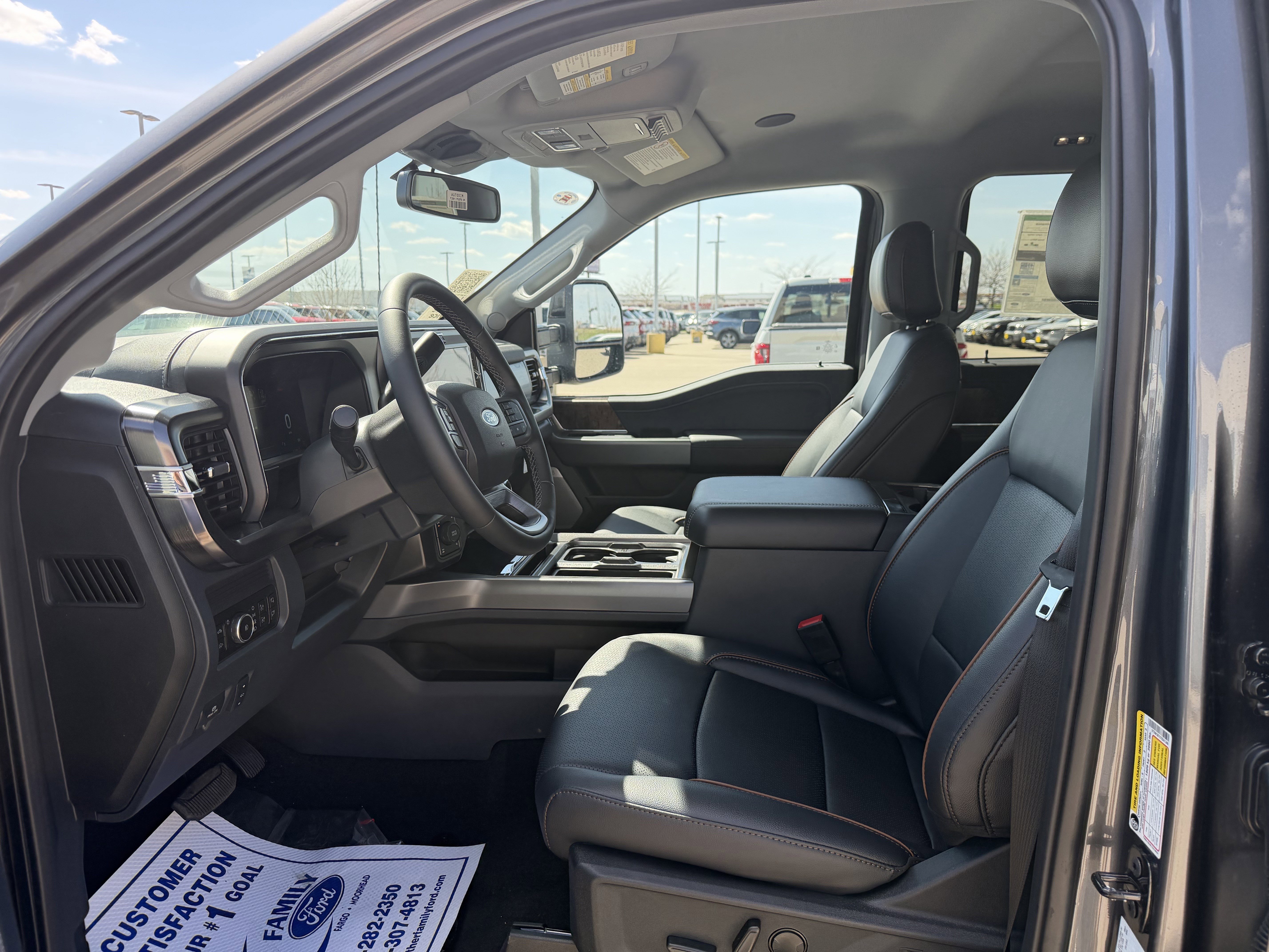 New 2026 Carbonized Gray Metallic Ford LARIAT image 5