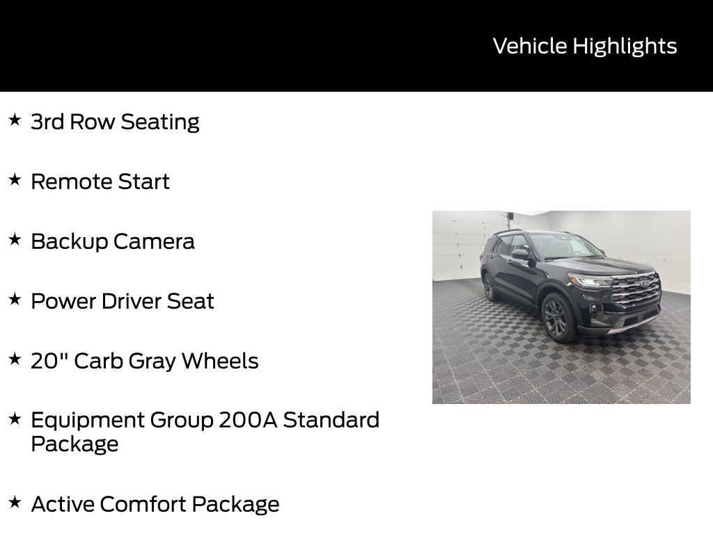 New 2026 Black Ford Active image 6