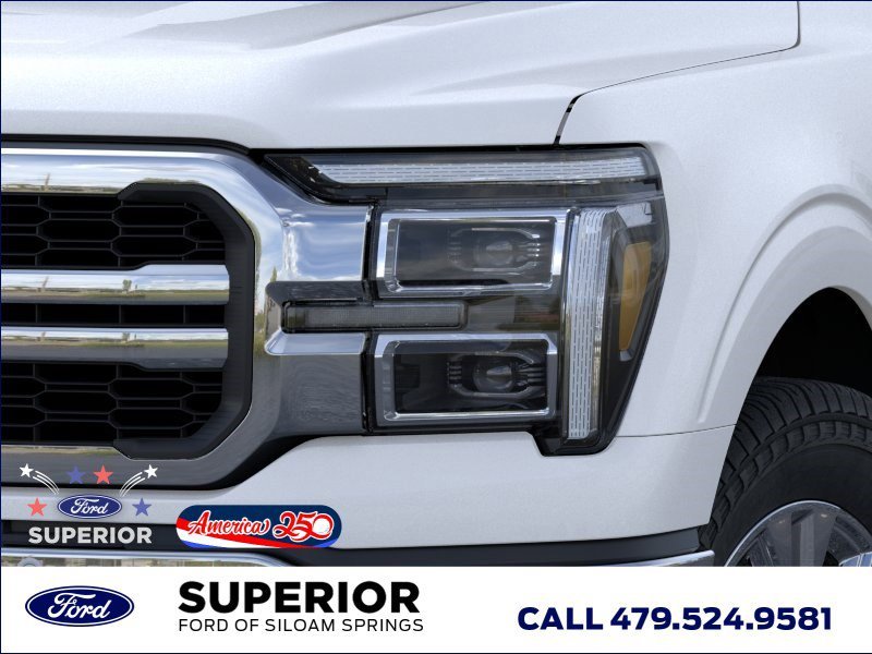 New 2026 Star White Metallic Tri-Coat Ford Lariat® image 18
