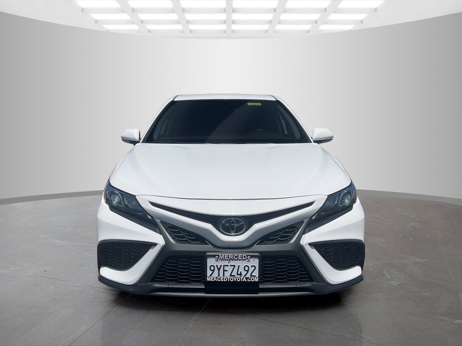 Certified Used 2022 White Toyota SE image 8