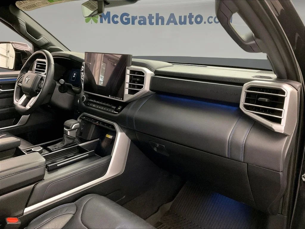 Certified Used 2023 Black Toyota Platinum image 21