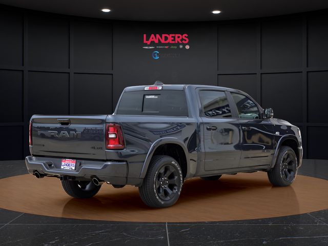 New 2026 Forged Blue Metallic Exterior Paint RAM Big Horn/Lone Star image 3