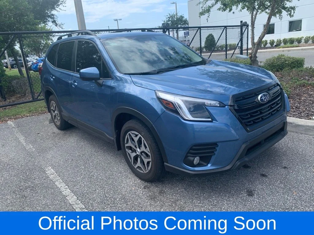Used 2023 Blue Subaru Premium image 1