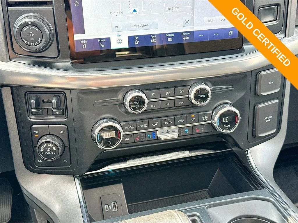 Used 2021 Gray Metallic Ford Lariat image 14