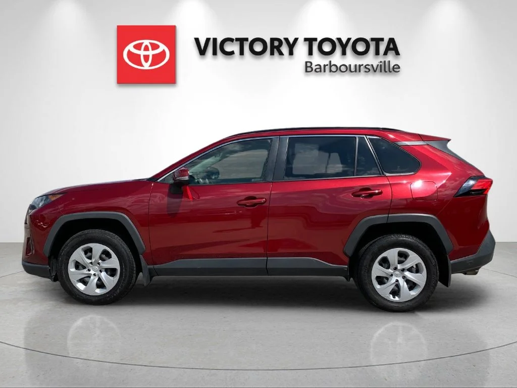 Used 2021 Red Toyota LE image 2