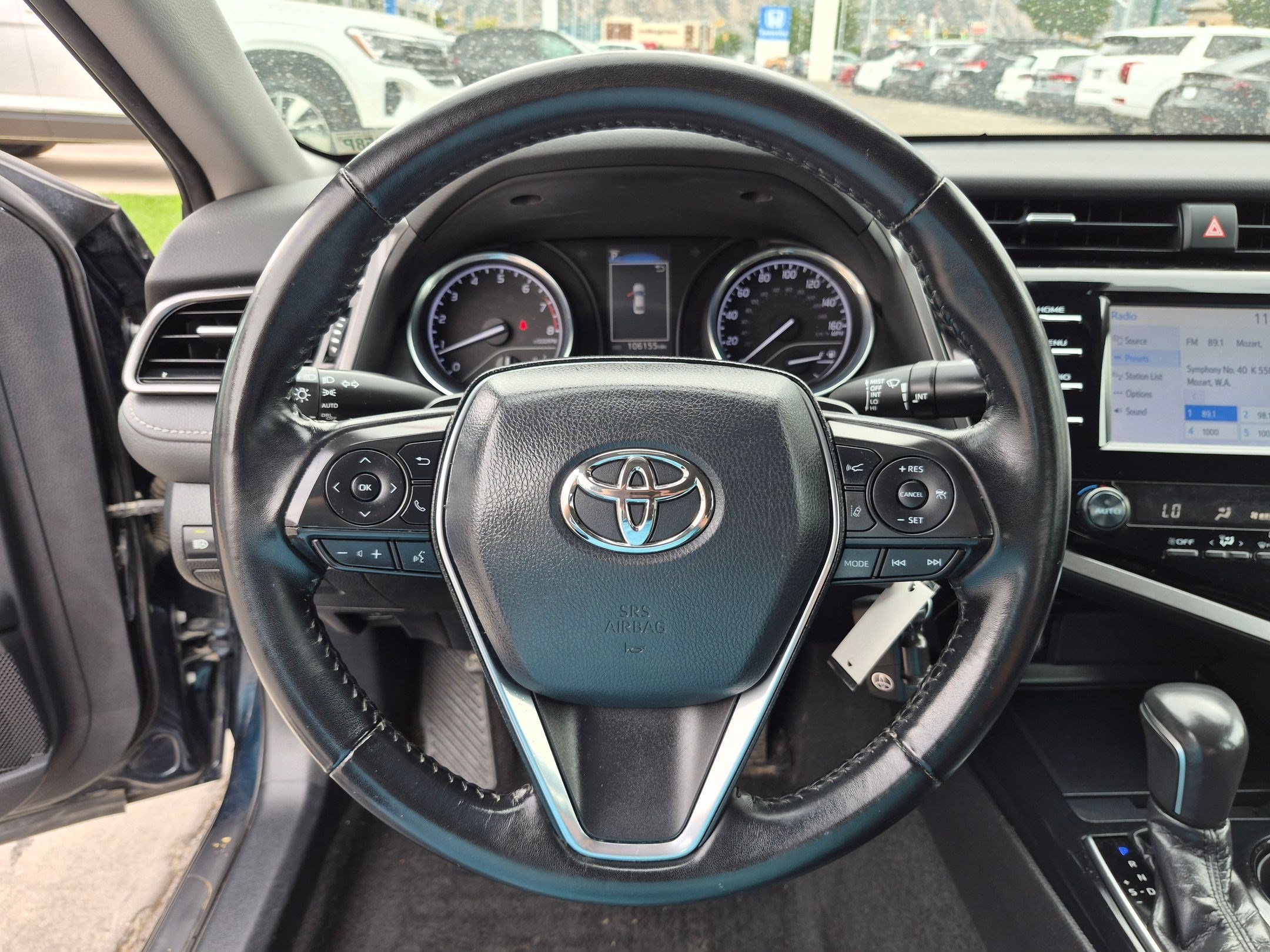 Used 2019 Galactic Aqua Mica Toyota SE image 15