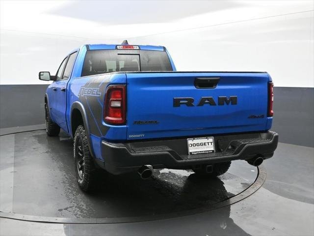 New 2026 Hydro Blue Pearl-Coat Exterior Paint RAM REBEL image 8
