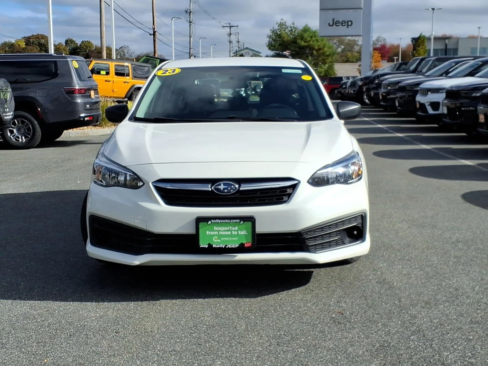 Certified Used 2023 Crystal White Pearl Subaru  image 3