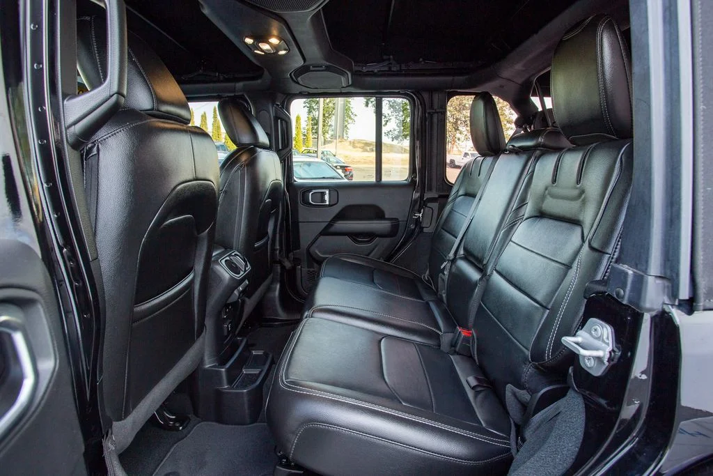 Used 2022 Black Clearcoat Jeep Unlimited Sahara 4xe image 17