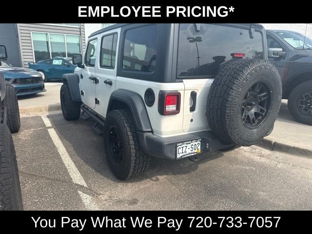 Used 2020 Silver Jeep Unlimited Sport S image 7
