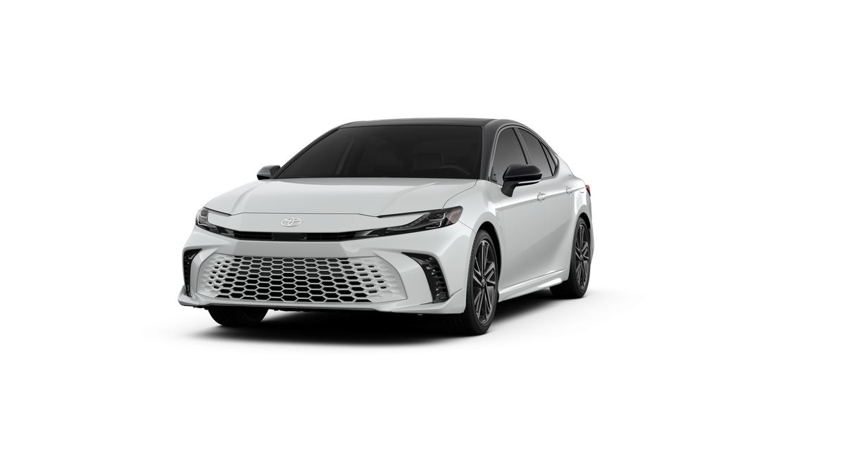 New 2026 Wind Chill Pearl with Midnight Black Metallic roof Toyota XSE image 18