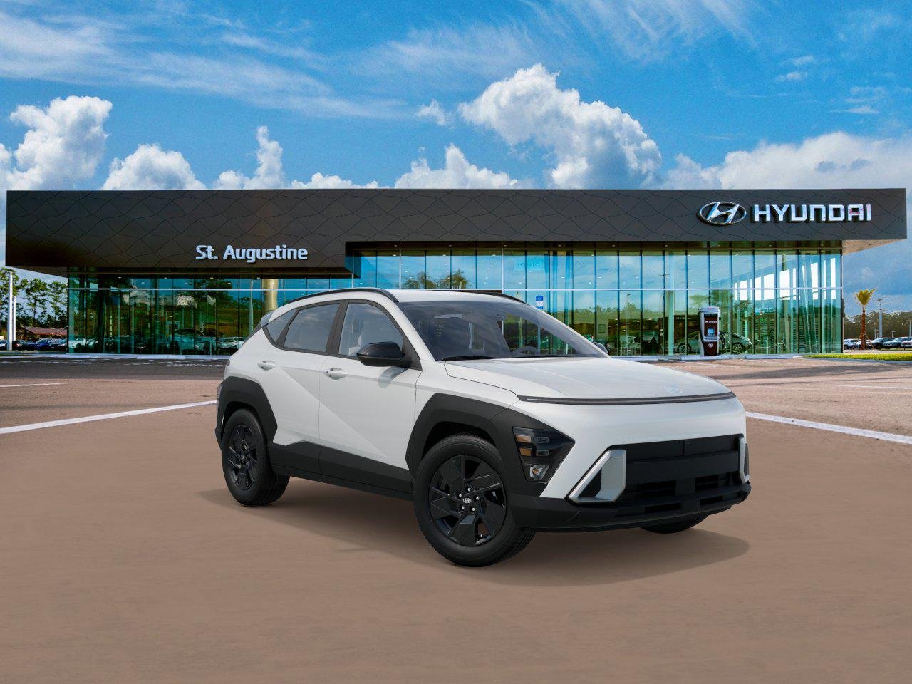 New 2027 Atlas White Hyundai SEL Sport FWD image 2