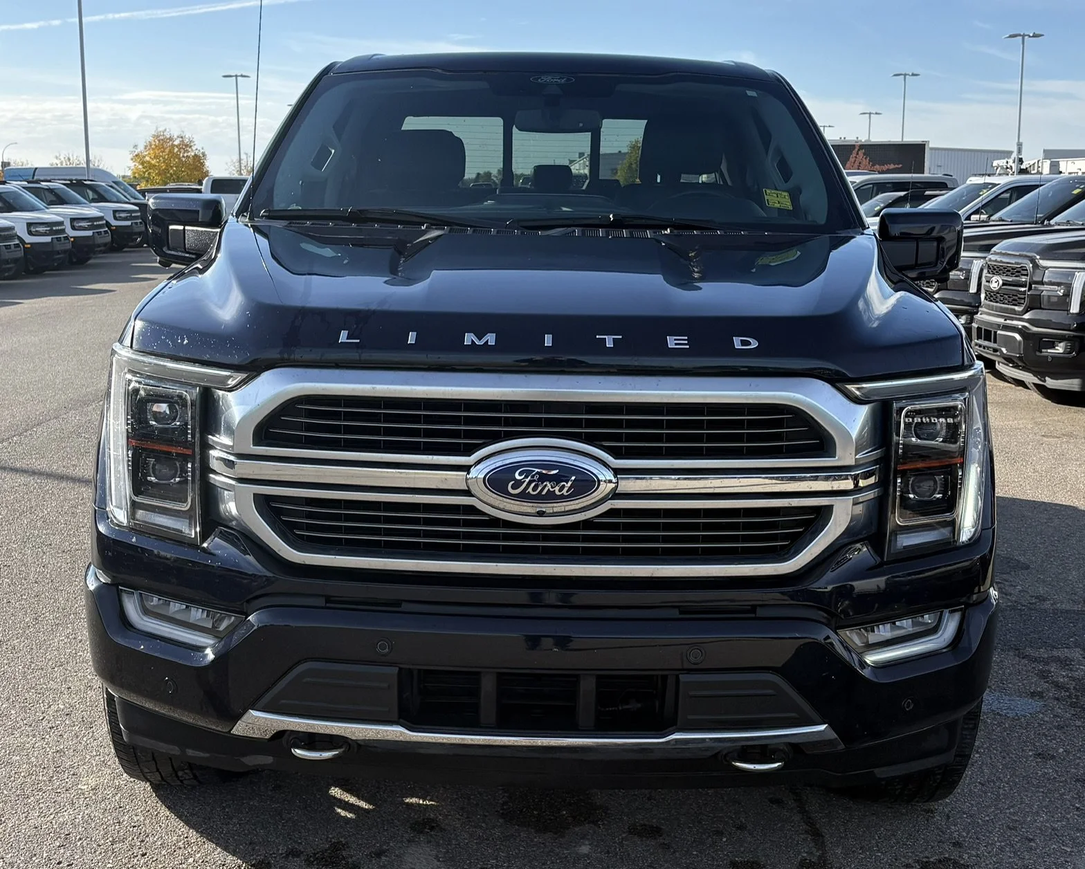 Used 2021 BLUE Ford LIMITED SuperCrew   **New Arrival** image 8