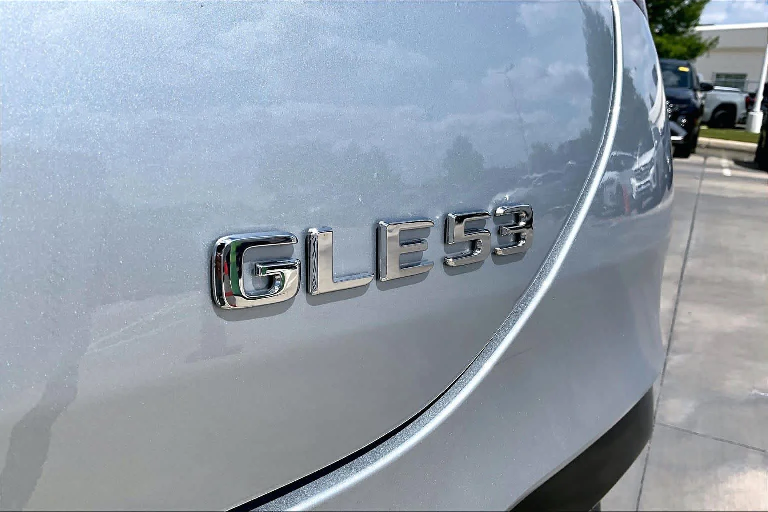Used 2025 Cirrus Silver Metallic Mercedes-Benz AMG® GLE 53 image 30